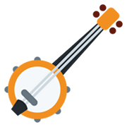 Emoji 🪕 Banjo su Twitter Twemoji 13.0.1.