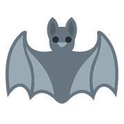 🦇 Emoji Fledermaus Twitter Twemoji 13.0.1.