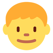Emoji 👦 Bambino su Twitter Twemoji 13.0.1.