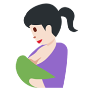 🤱🏻 Emoji Lactancia Materna: Tono De Piel Claro en Twitter Twemoji 13.0.1.