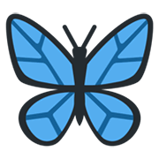 Émoji 🦋 Papillon sur Twitter Twemoji 13.0.1.