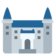 Émoji 🏰 Château sur Twitter Twemoji 13.0.1.