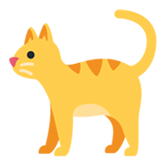 Emoji 🐈 Gatto su Twitter Twemoji 13.0.1.