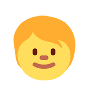 Emoji 🧒 Bimbo su Twitter Twemoji 13.0.1.