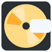 Emoji 💽 Minidisc su Twitter Twemoji 13.0.1.