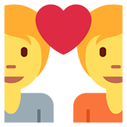 Emoji 💑 Coppia Con Cuore su Twitter Twemoji 13.0.1.