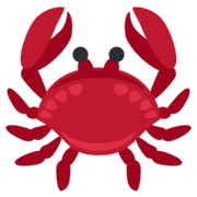 Émoji 🦀 Crabe sur Twitter Twemoji 13.0.1.