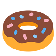 Émoji 🍩 Doughnut sur Twitter Twemoji 13.0.1.