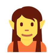 Emoji 🧝 Elfo su Twitter Twemoji 13.0.1.
