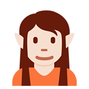 Emoji 🧝🏻 Elfo: Carnagione Chiara su Twitter Twemoji 13.0.1.