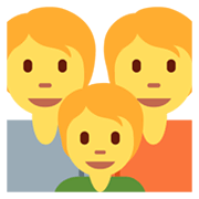 👪 Emoji Família na Twitter Twemoji 13.0.1.