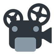 📽️ Emoji Proyector De Cine en Twitter Twemoji 13.0.1.