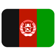 🇦🇫 Emoji Bandera: Afganistán en Twitter Twemoji 13.0.1.