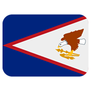 🇦🇸 Emoji Bandeira: Samoa Americana na Twitter Twemoji 13.0.1.