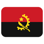 🇦🇴 Emoji Flagge: Angola Twitter Twemoji 13.0.1.