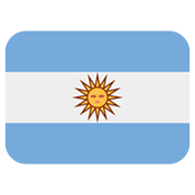 🇦🇷 Emoji Flagge: Argentinien Twitter Twemoji 13.0.1.