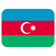 🇦🇿 Emoji Flagge: Aserbaidschan Twitter Twemoji 13.0.1.