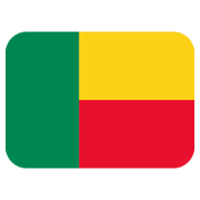 🇧🇯 Emoji Bandera: Benín en Twitter Twemoji 13.0.1.