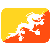 Emoji 🇧🇹 Bandiera: Bhutan su Twitter Twemoji 13.0.1.