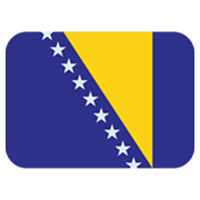 Émoji 🇧🇦 Drapeau : Bosnie-Herzégovine sur Twitter Twemoji 13.0.1.