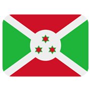 🇧🇮 Emoji Bandera: Burundi en Twitter Twemoji 13.0.1.