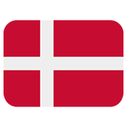 🇩🇰 Emoji Bandeira: Dinamarca na Twitter Twemoji 13.0.1.