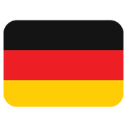 🇩🇪 Emoji Bandera: Alemania en Twitter Twemoji 13.0.1.