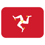 🇮🇲 Emoji Bandeira: Ilha De Man na Twitter Twemoji 13.0.1.