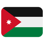 🇯🇴 Emoji Bandera: Jordania en Twitter Twemoji 13.0.1.
