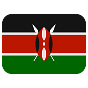 Emoji 🇰🇪 Bandiera: Kenya su Twitter Twemoji 13.0.1.