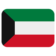 🇰🇼 Emoji Bandeira: Kuwait na Twitter Twemoji 13.0.1.