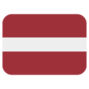 🇱🇻 Emoji Bandera: Letonia en Twitter Twemoji 13.0.1.