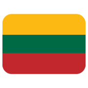 Emoji 🇱🇹 Bandiera: Lituania su Twitter Twemoji 13.0.1.