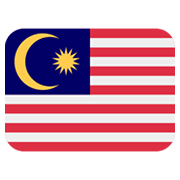 🇲🇾 Emoji Bandera: Malasia en Twitter Twemoji 13.0.1.