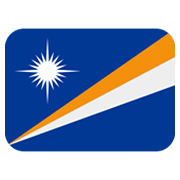 🇲🇭 Emoji Bandera: Islas Marshall en Twitter Twemoji 13.0.1.