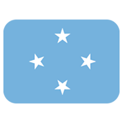 Emoji 🇫🇲 Bandiera: Micronesia su Twitter Twemoji 13.0.1.