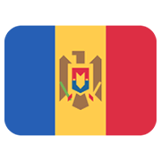 🇲🇩 Emoji Bandera: Moldavia en Twitter Twemoji 13.0.1.