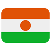 🇳🇪 Emoji Bandeira: Níger na Twitter Twemoji 13.0.1.