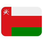 🇴🇲 Emoji Bandera: Omán en Twitter Twemoji 13.0.1.