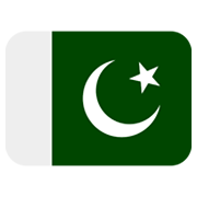 🇵🇰 Emoji Bandera: Pakistán en Twitter Twemoji 13.0.1.