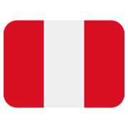 🇵🇪 Emoji Bandera: Perú en Twitter Twemoji 13.0.1.
