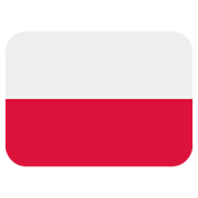 🇵🇱 Emoji Bandera: Polonia en Twitter Twemoji 13.0.1.