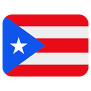 🇵🇷 Emoji Flagge: Puerto Rico Twitter Twemoji 13.0.1.