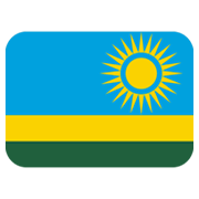 🇷🇼 Emoji Bandera: Ruanda en Twitter Twemoji 13.0.1.