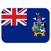 🇬🇸 Emoji Bandera: Islas Georgia Del Sur Y Sandwich Del Sur en Twitter Twemoji 13.0.1.