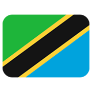 Emoji 🇹🇿 Bandiera: Tanzania su Twitter Twemoji 13.0.1.