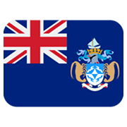 🇹🇦 Emoji Flagge: Tristan da Cunha Twitter Twemoji 13.0.1.
