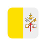 🇻🇦 Emoji Bandera: Ciudad Del Vaticano en Twitter Twemoji 13.0.1.