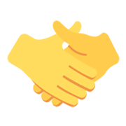 🤝 Emoji Handschlag Twitter Twemoji 13.0.1.