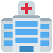 Emoji 🏥 Ospedale su Twitter Twemoji 13.0.1.